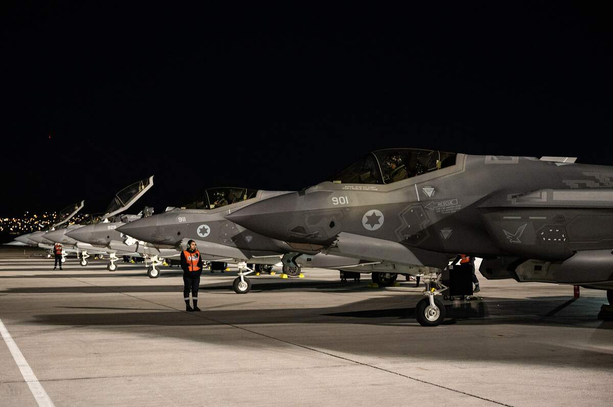 Le F-35l Adir, chasseur-bombardier utilisé par Israël pour les bombardements de la bande de Gaza. irman 1st Class Trevor Bell  via Wikimedia
