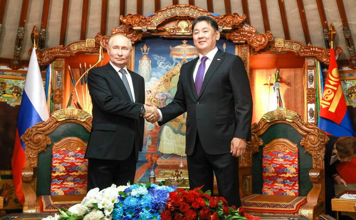 Vladimir Poutine à Oulan-Bator, en Mongolie, le 3 septembre via Wikimedia Creative Commons Attribution 4.0
