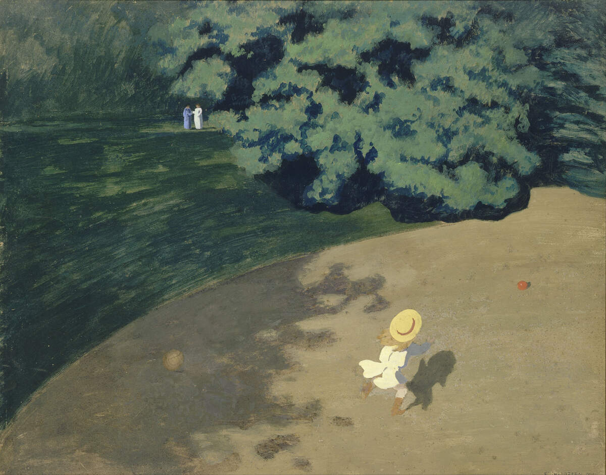 Félix Vallotton, Le Ballon · Domaine public via Wikimedia