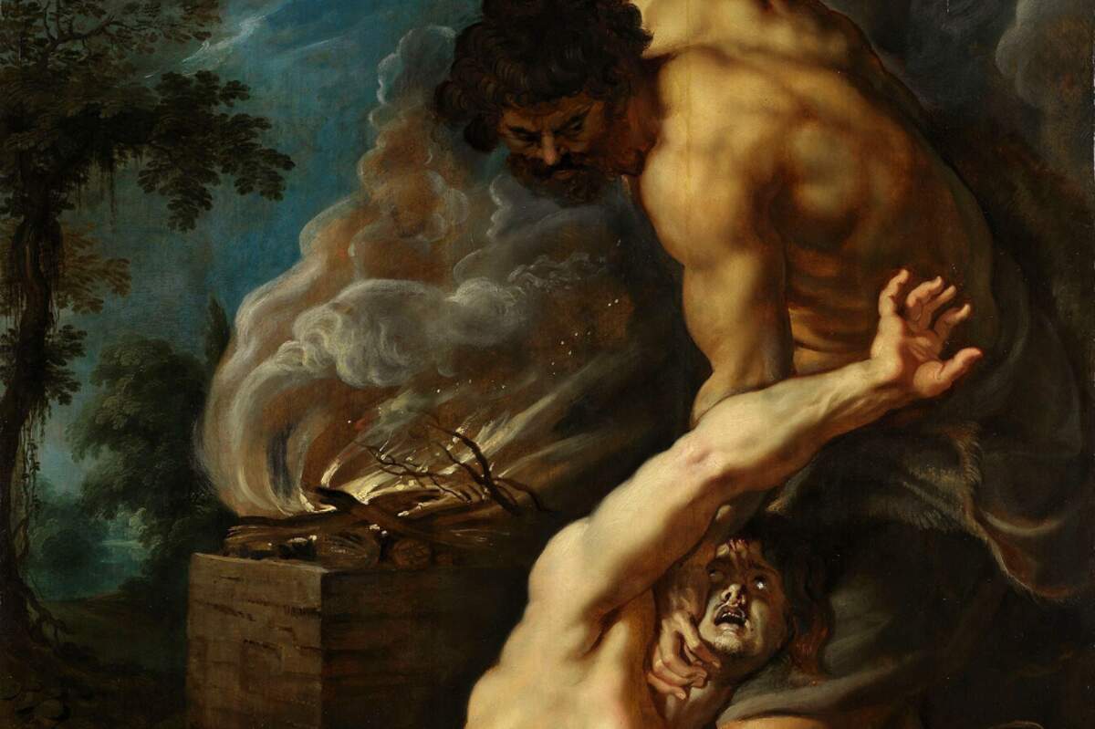 Caïn tue Abel, par Rubens, c. 1600. Domaine public via Wikimedia