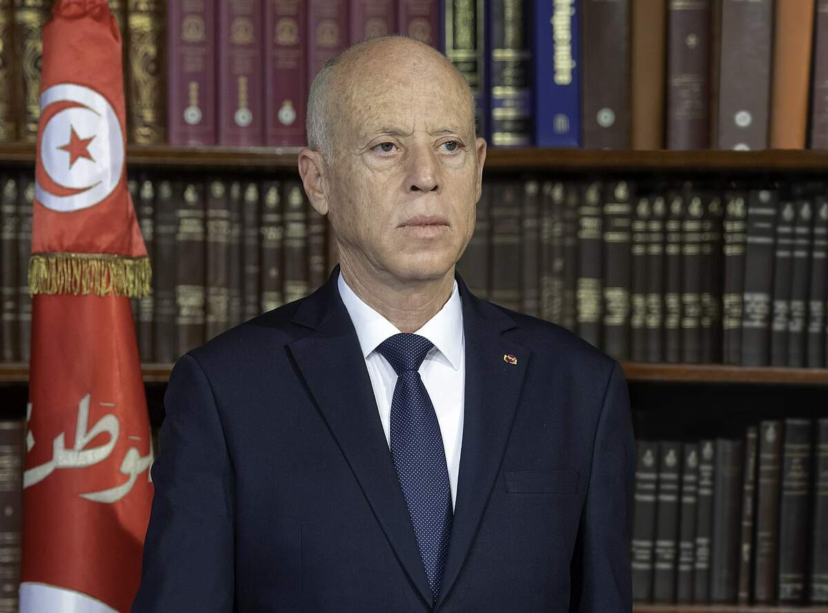 Kaïs Saïed · Crédits : Houcemmzoughi via commons.wikimedia.org