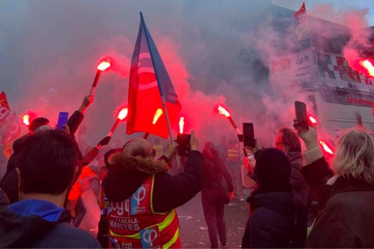 Manifestation contre le projet de réforme des retraites. Paris. 7 mars 2023 / Crédits : Paola Breizh via Wikimédia