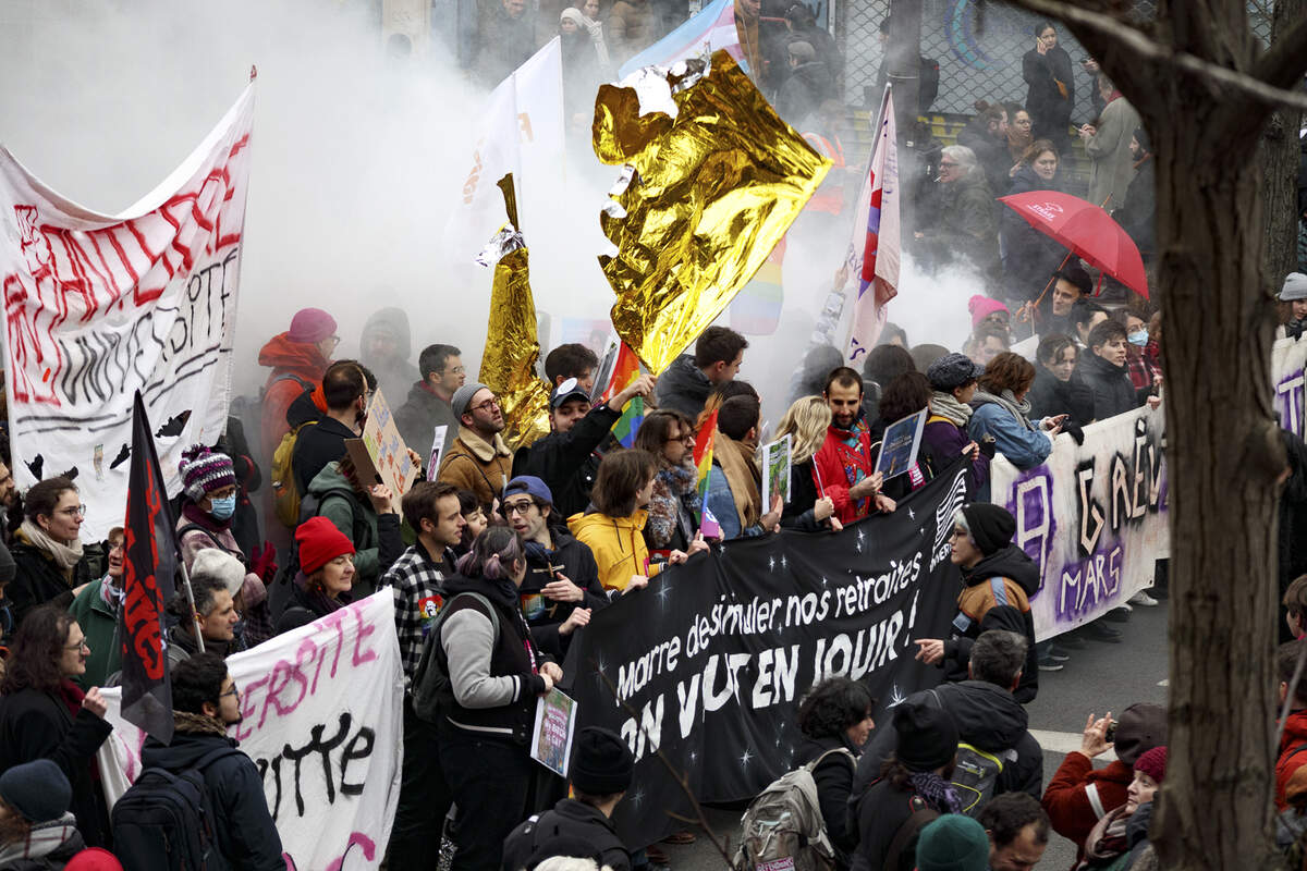 Manifestation parisienne du 19 janvier 2023 · Photo : Jean-François Dars