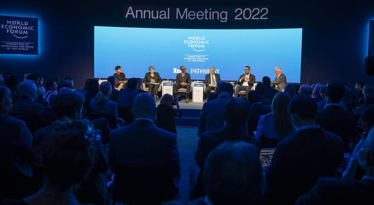 Panel sur la préparation à la prochaine pandémie | Davos, le 24 mai 2022 (CC BY-NC-ND 2.0) via Flickr