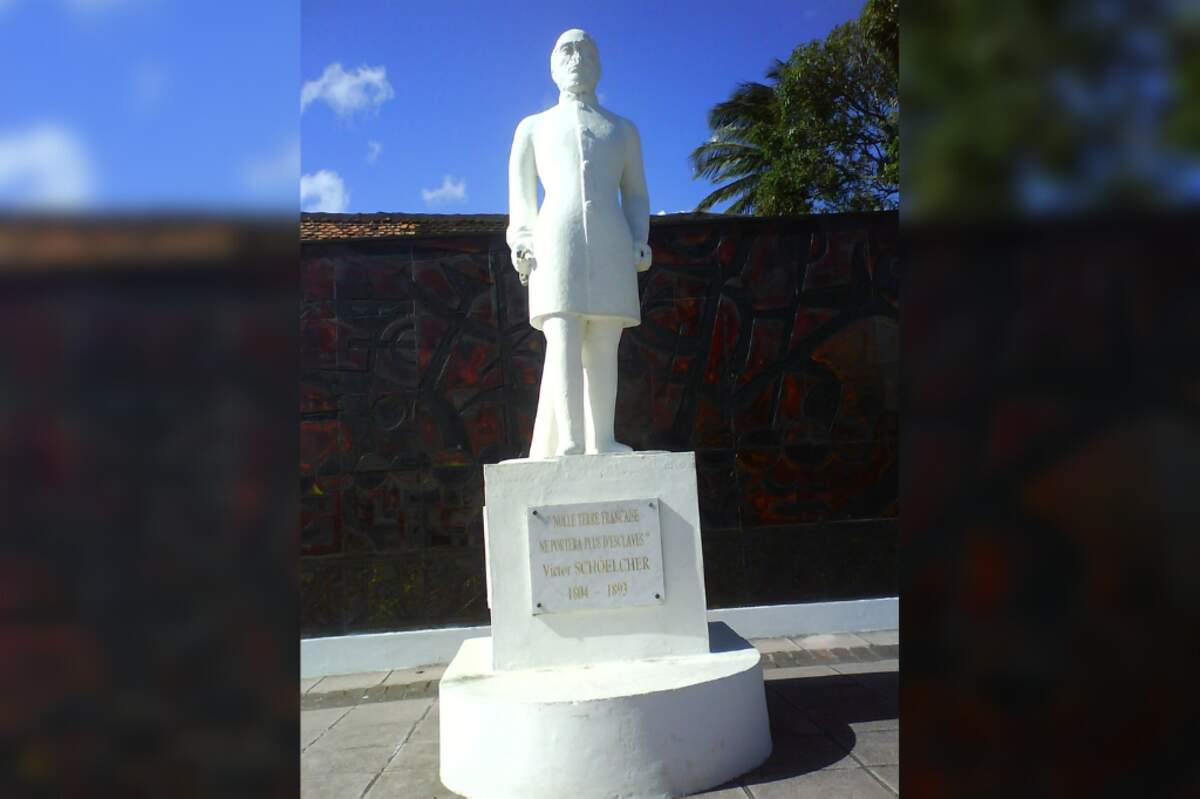 Statue de Victor Schoelcher à Schoelcher (ville de Martinique). Jean-Louis Lascoux via Wikimédia