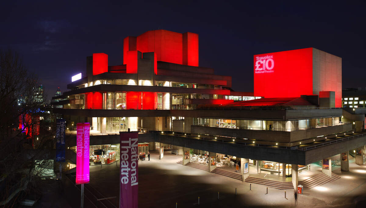 Royal National Theatre, Londres. Photo de David Samuel, wikimédia