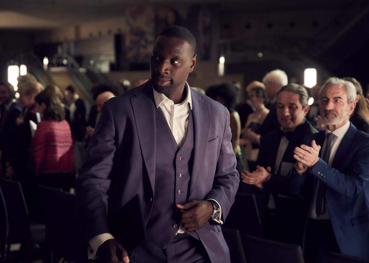 Série : Lupin, photo d’Omar Sy. Décembre 2020 | Copyright Emmanuel Guimier/Netflix
