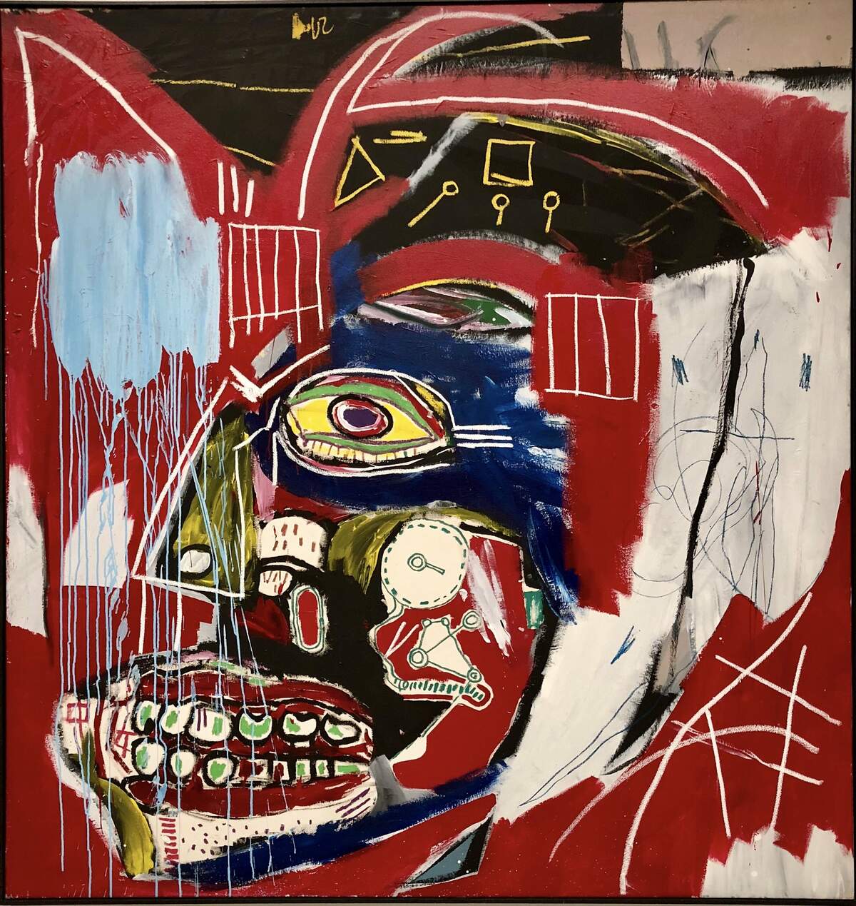In This Case, 1983, Jean-Michel Basquiat (CC BY-SA 2.0) Yann Caradec via Flickr