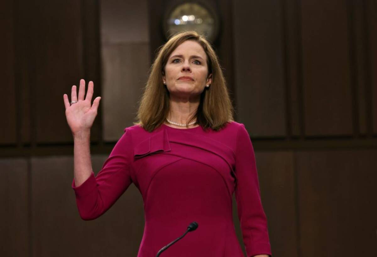 Amy Coney Barrett, octobre 2020. Via Wikimédia