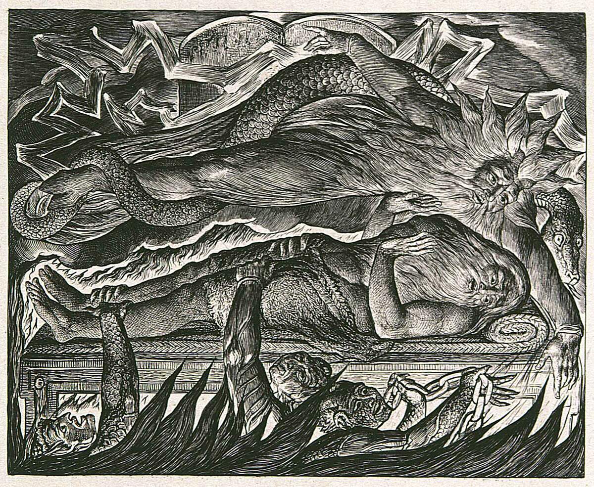 llustration du Livre de Job,  William Blake 1826