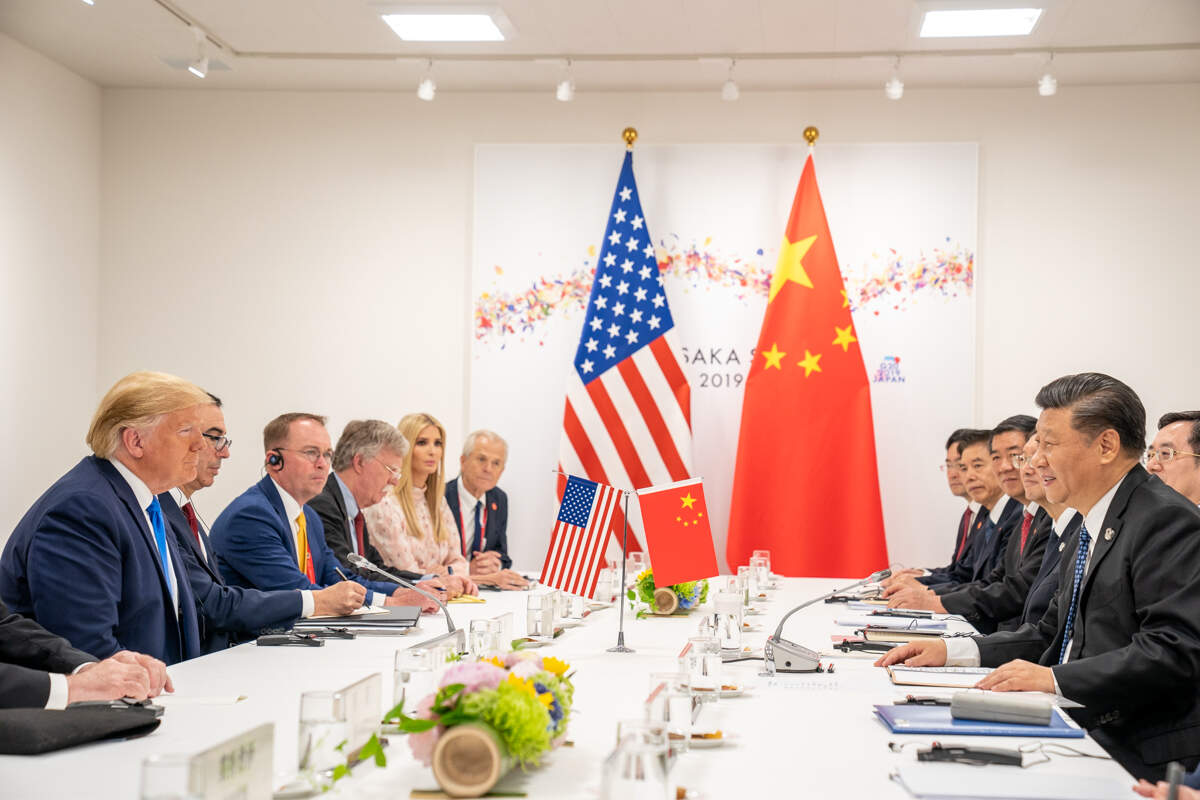 Le Président Trump au sommet du G20 à Osaka, Japon 2019 | Domaine public