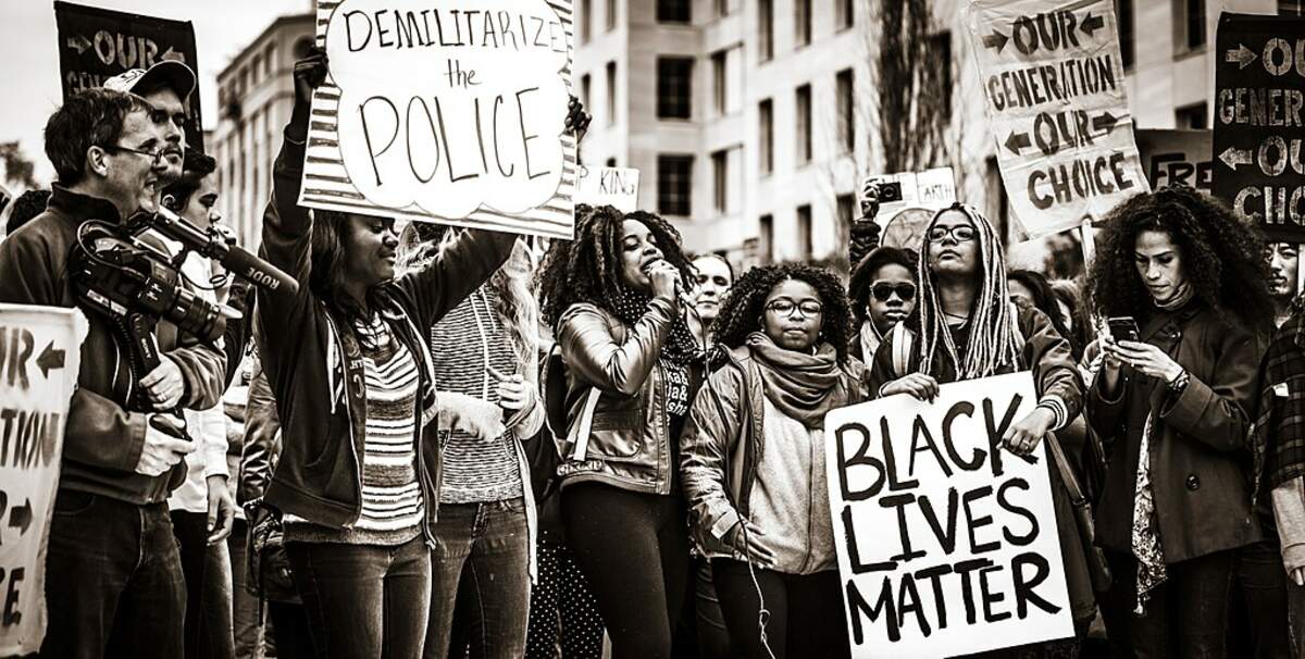 Manifestation Black Lives Matter, le 10 novembre 2015 (photo Johnny Silvercloud via Wikimedia)