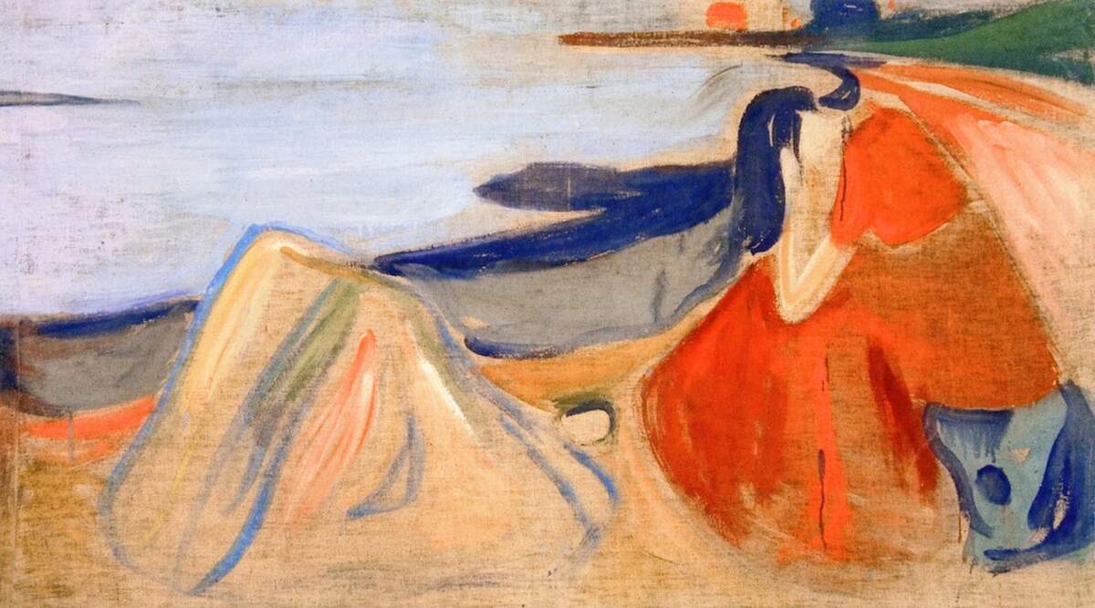 Mélancolie (La Frise de Reinhardt) 1906-1907 | Edvard Munch 