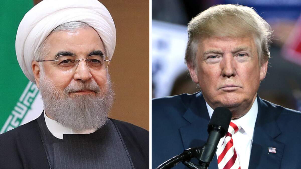 Hassan Rohani et Donald Trump | Wikimédia
