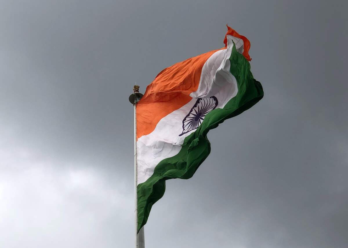 Drapeau indien | Photographe : Tejj