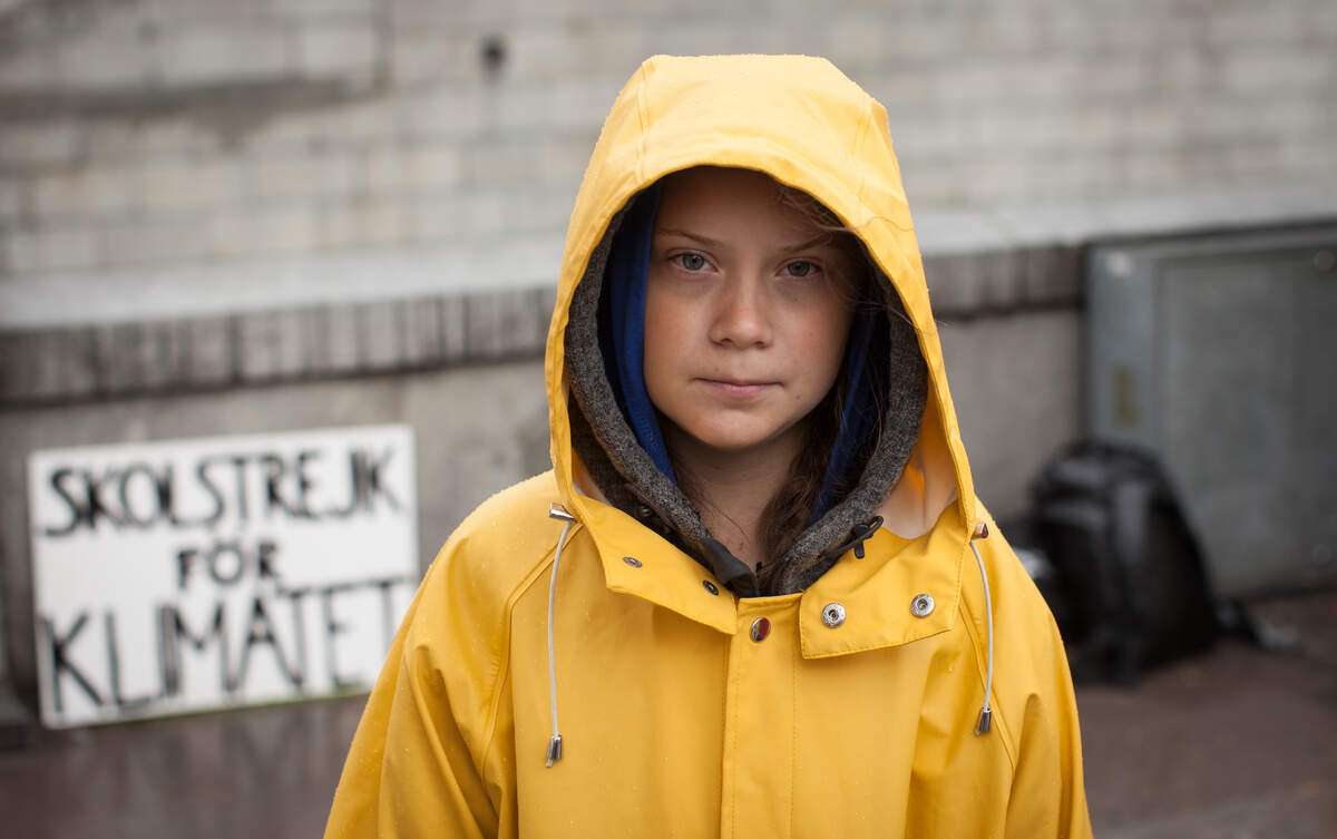 Greta Thunberg devant le parlement suédois | Photo de Anders Hellberg | Creative Commons Attribution-Share Alike 4.0 International wikimedia