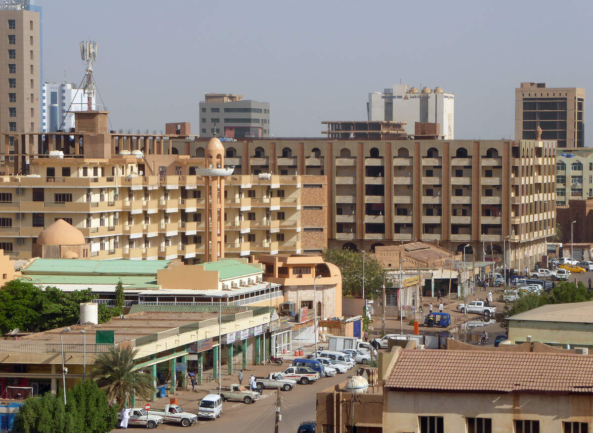 Centre de Karthoum, capitale du Soudan. Photo de Hans Birger Nilsen. Wikimédia