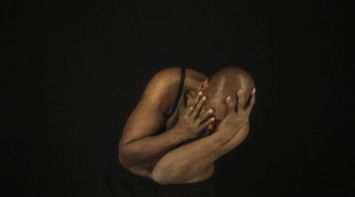 Mon élue noire #Sacre 2 (Teaser) from COD   Compagnie Olivier Dubois, image extraite, Vimeo.