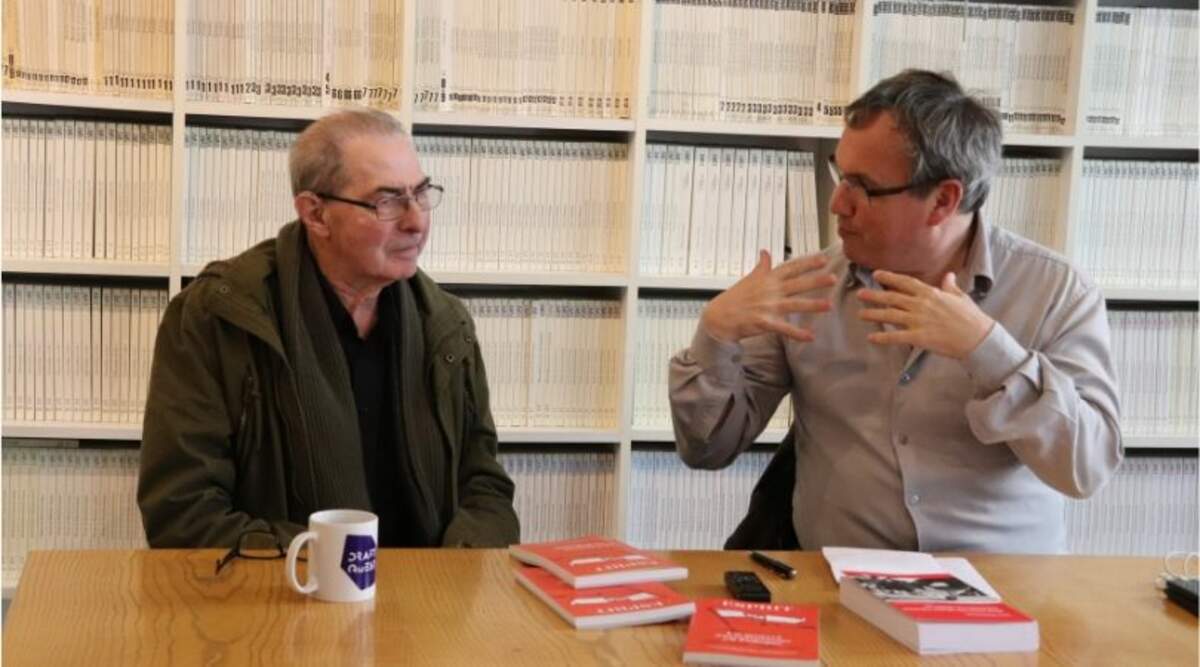 Karol Modzelewski et Emmanuel Laurentin, le 15 avril 2019.