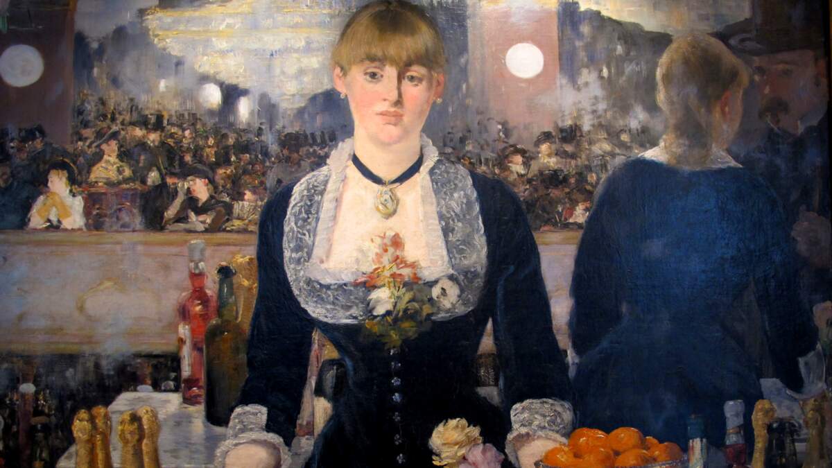 Edouard MANET, Un bar aux Folies-Bergères, 1881-82. Wikimédia