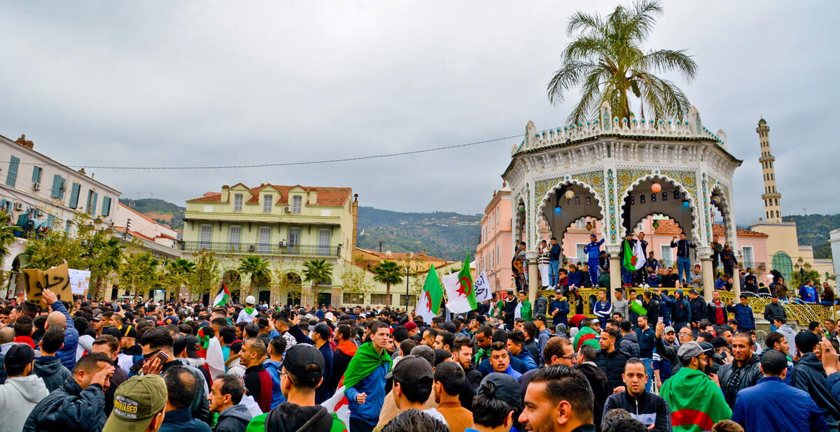 Manifestation contre le 5e mandat de Bouteflika (Blida) mars 2019