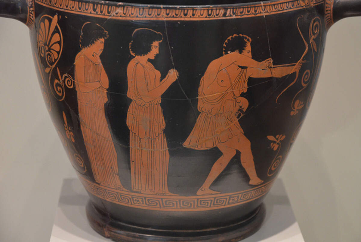 Le massacre des prétendants par Ulysse (Tarquinia, vers 440 av. JC), Altes Museum de Berlin