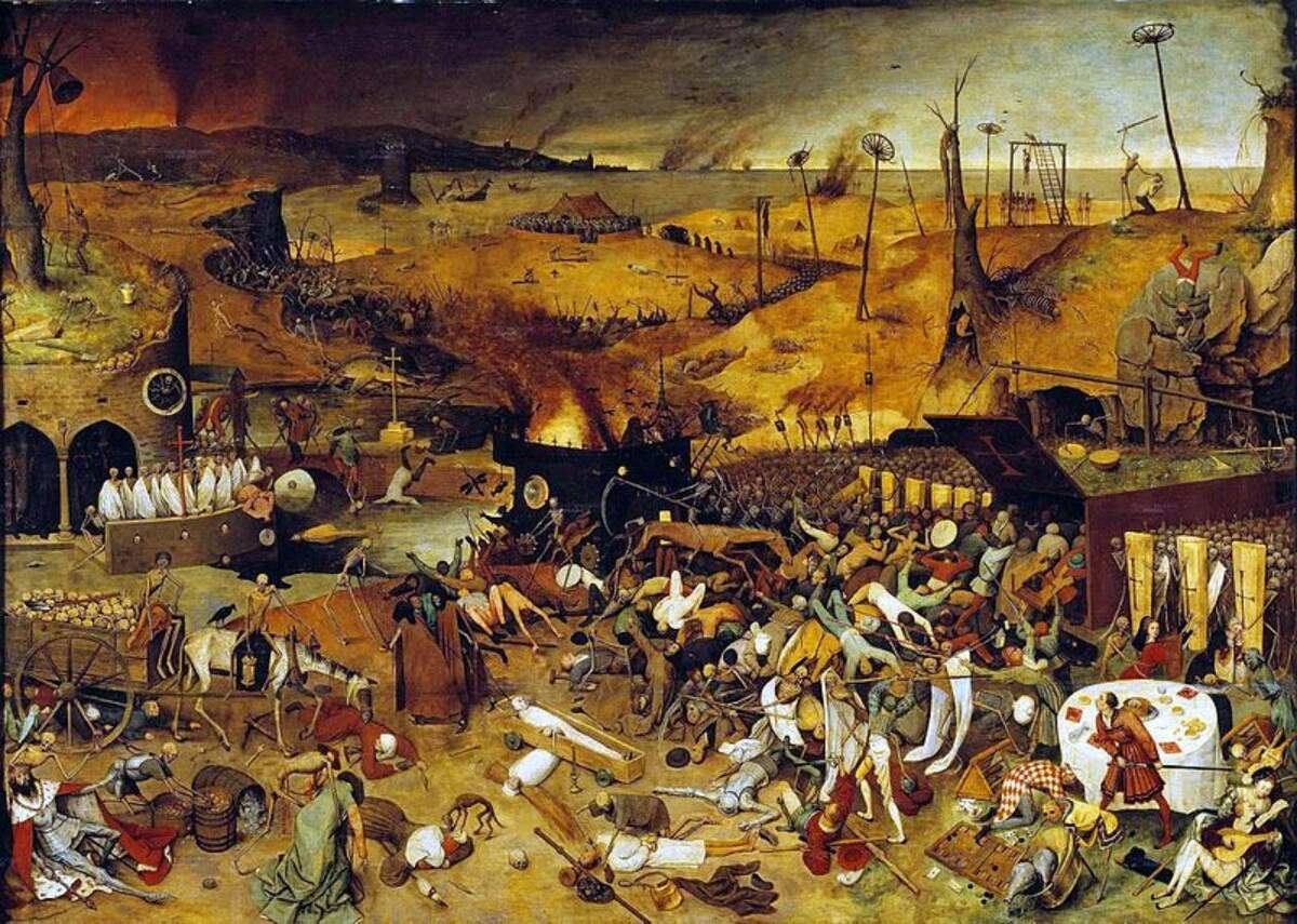   «Le Triomphe de la Mort» (1562), du Néerlandais Pieter Brueghel (1525-1569) Wikimedia/musée du Prado 