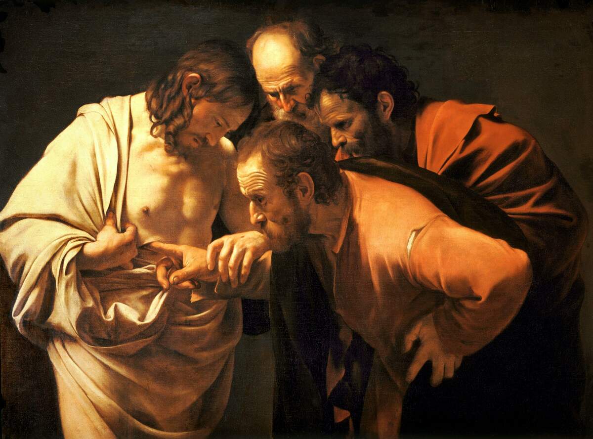 L’Incrédulité de saint Thomas (Le Caravage) 1603