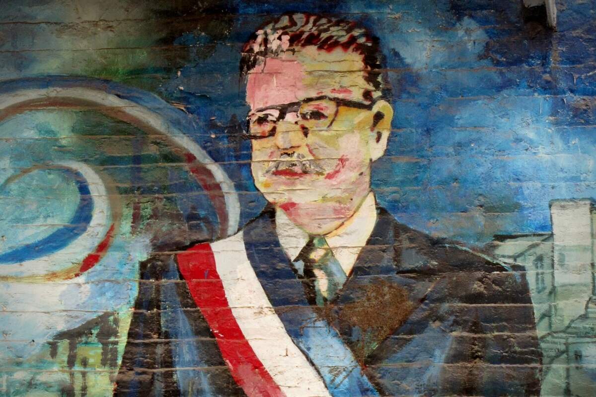 Graffiti de Salvador Allende Rodrigo Fernández - via Wikimedia CC BY-SA 4.0