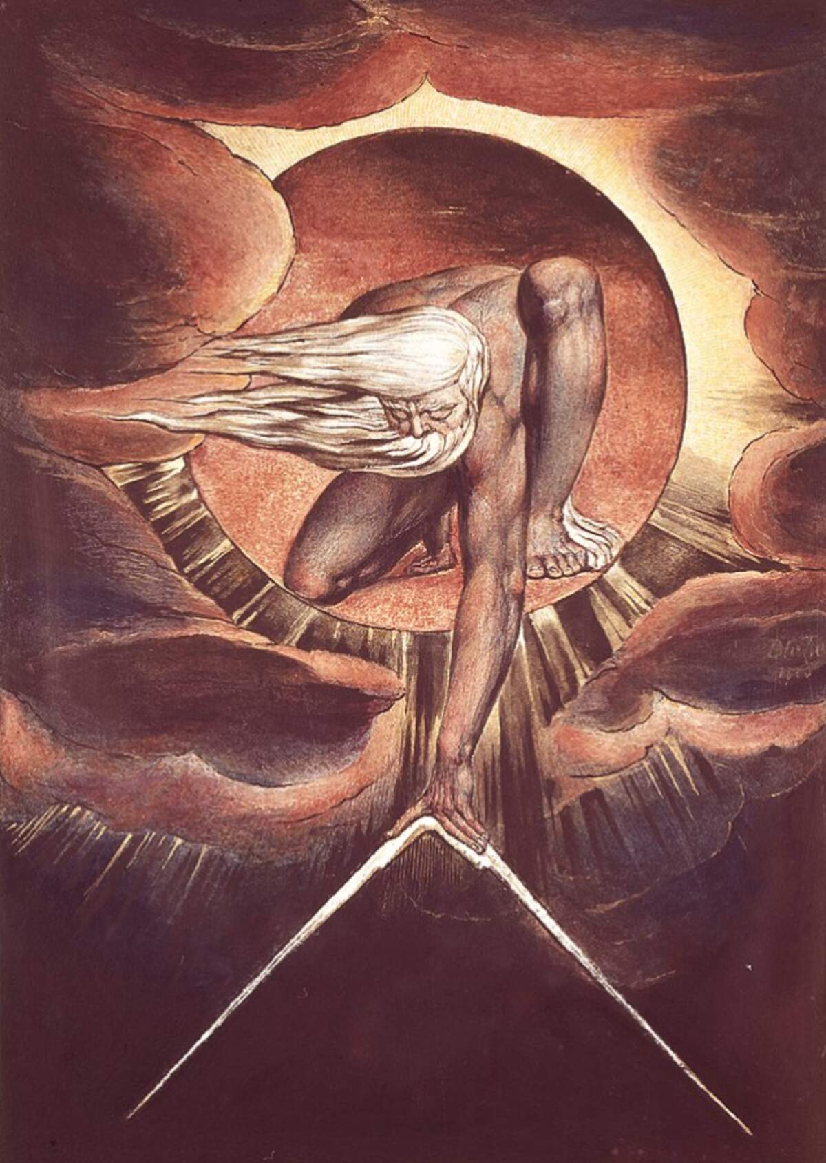 L’Éternel ou l’Ancien des temps, 1794, William Blake / Françoise Foliot - Wikimedia