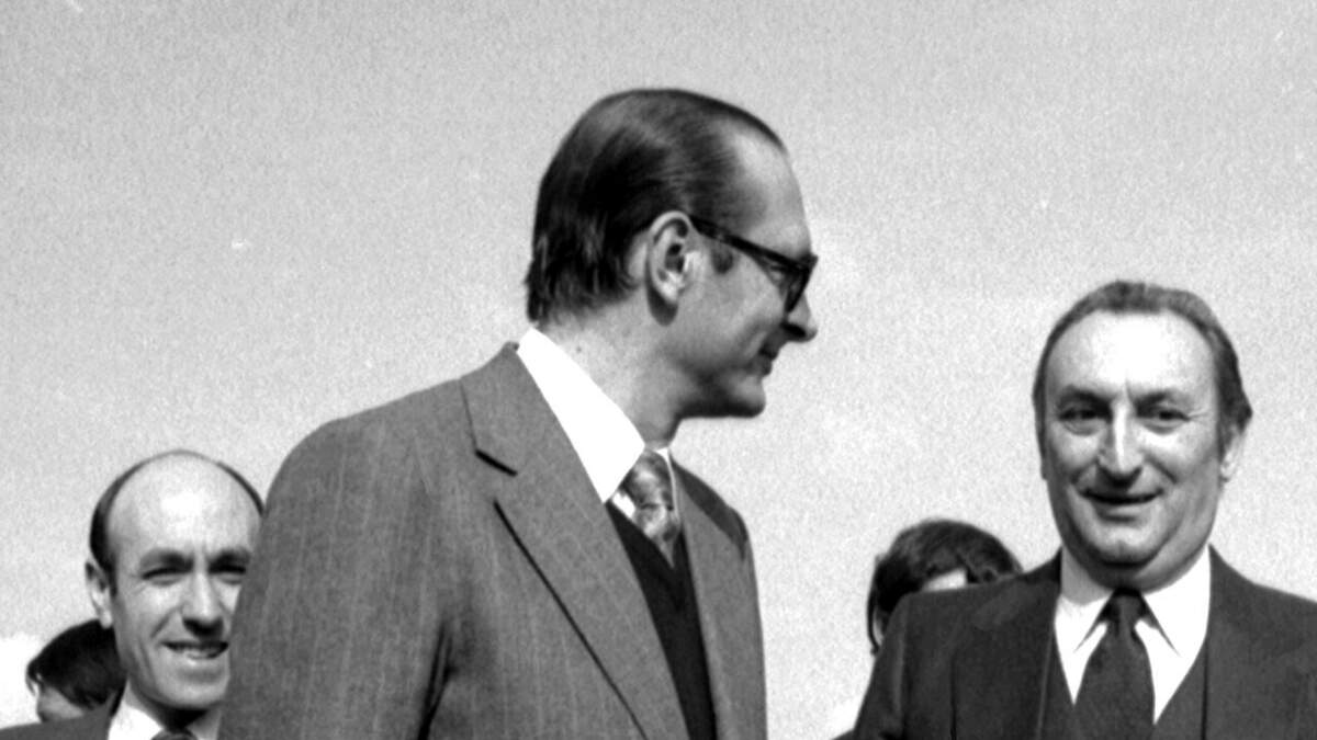 Jacques Chirac au Racing Club de Strasbourg en septembre 1980 | © Claude Truong-Ngoc / Wikimedia Commons