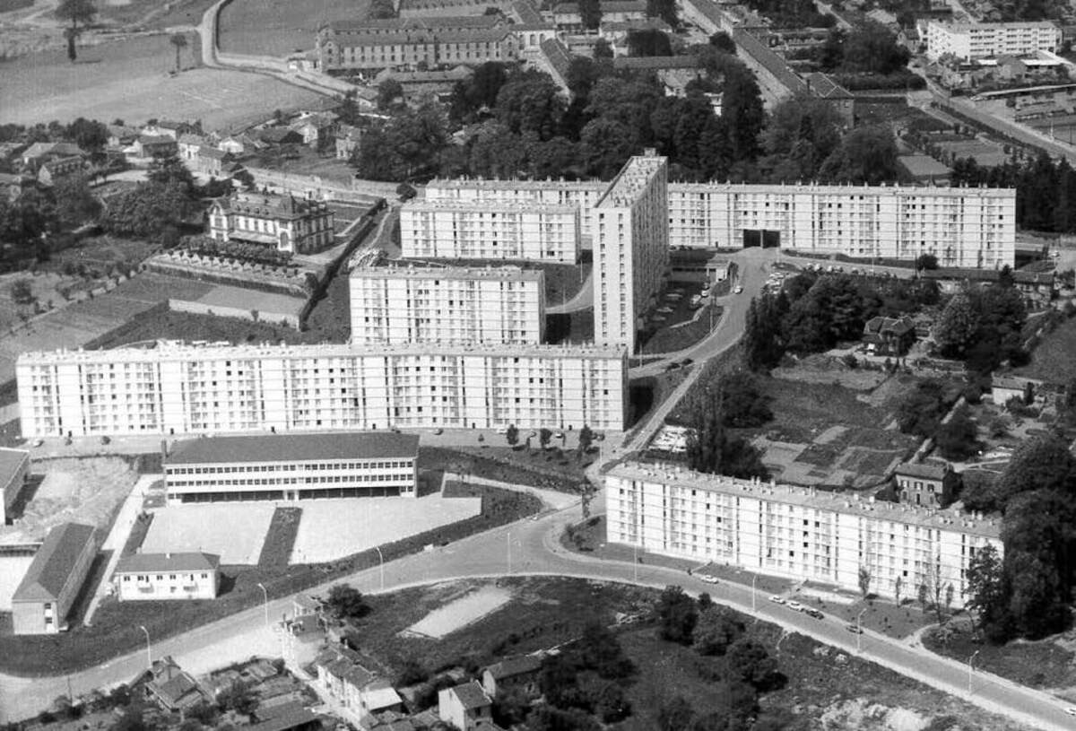  La cité de Bellevue à Limoges dans les années 60 • © Paul Colmar