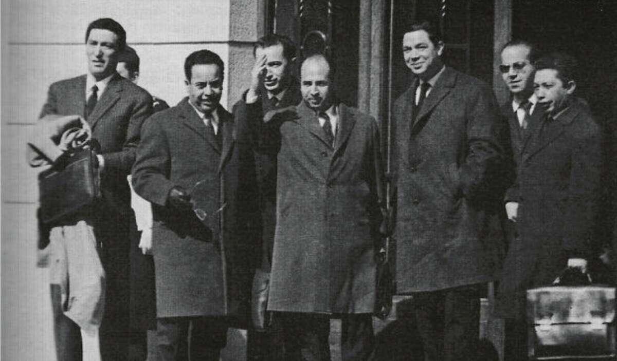 Délégation du FLN - Évian, 1962