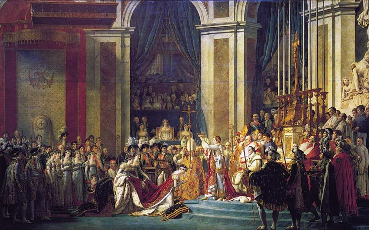 David Jacques-Louis, Le Sacre de Napoléon, 1807 - Wikimédia