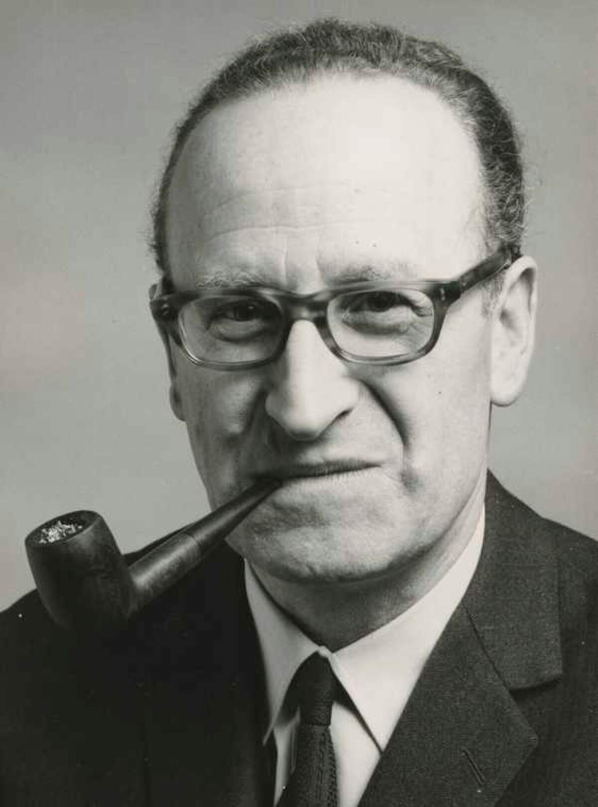Pierre Uri. (c) Studio du Mail, Paris. Source : Fondation Jean Monnet pour l’Europe, Lausanne.