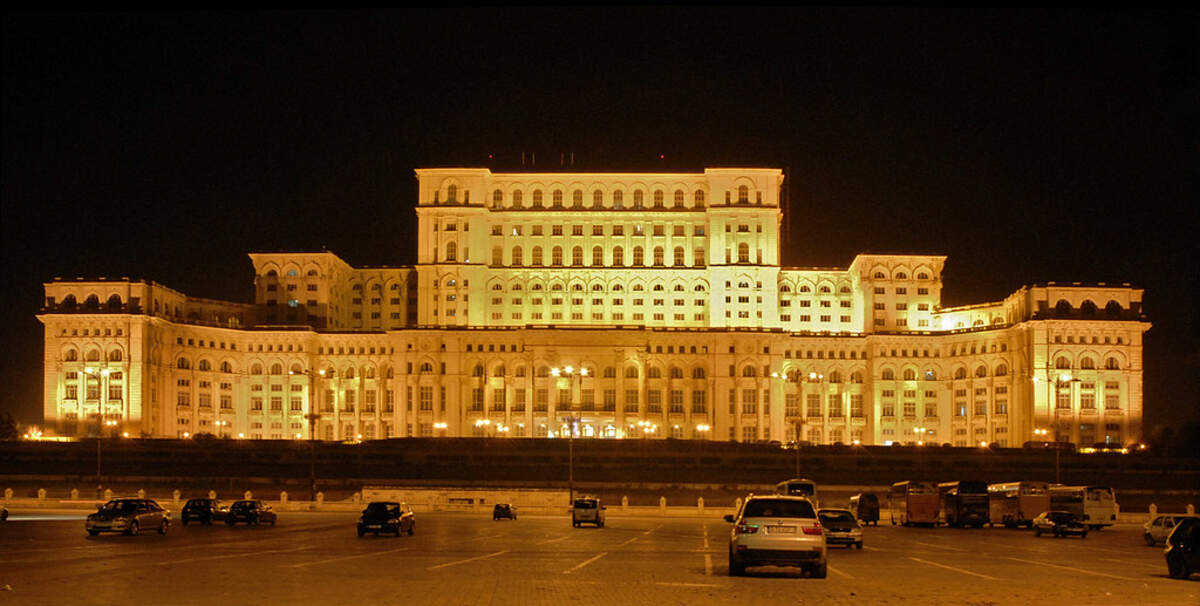 Le Palais du Peuple de Bucarest / Flickr.com