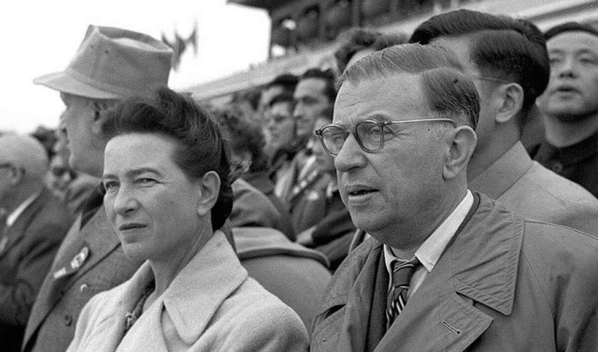 Simone de Beauvoir et Jean-Paul Sartre