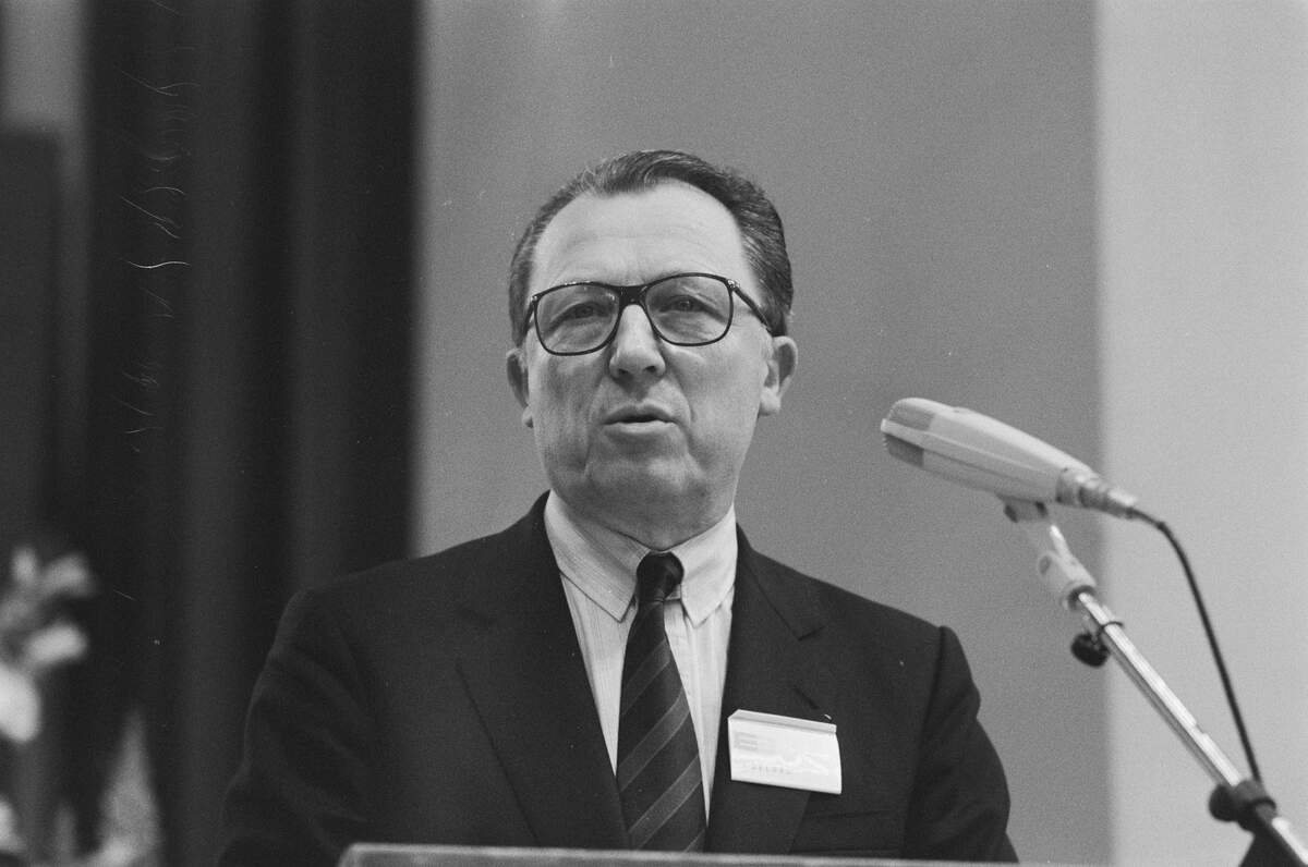 Jacques Delors, le 7 mai 1988. | Wikimédia Fotocollectie Anefo
