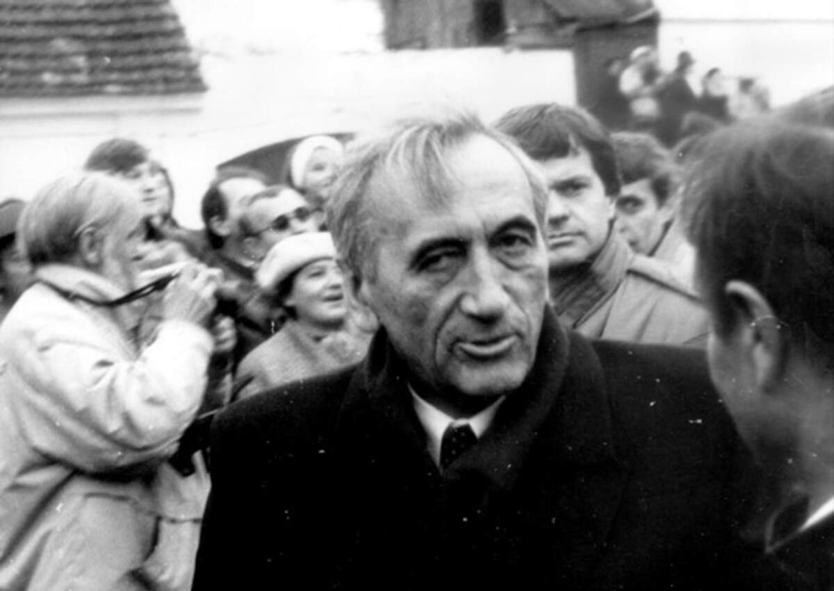 Tadeusz Mazowiecki, Artur Klose, via Wikimedia