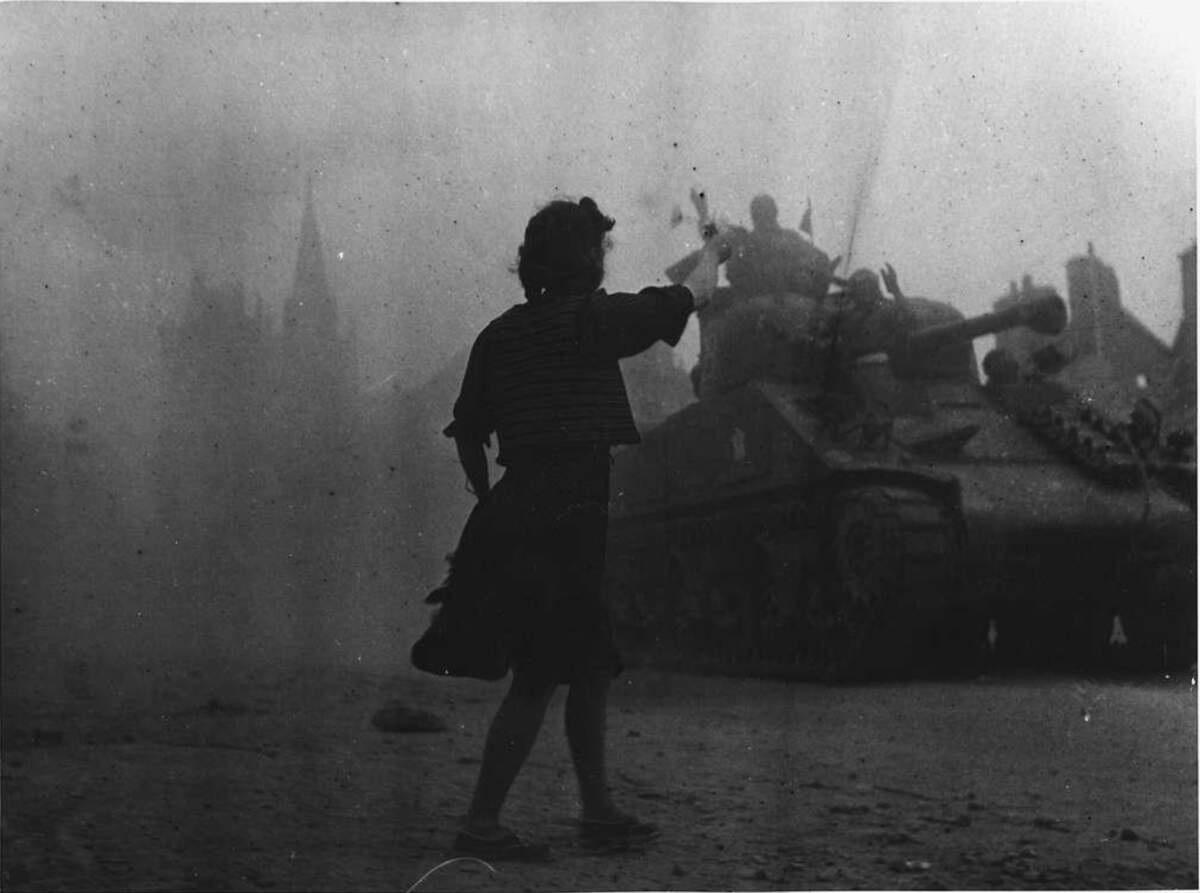 La Résistance face aux Allemands © Public Domain