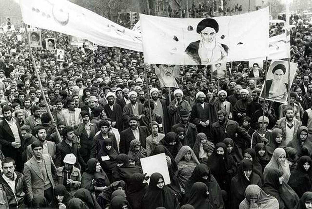 Manifestation à Téhéran en 1978 © public domain