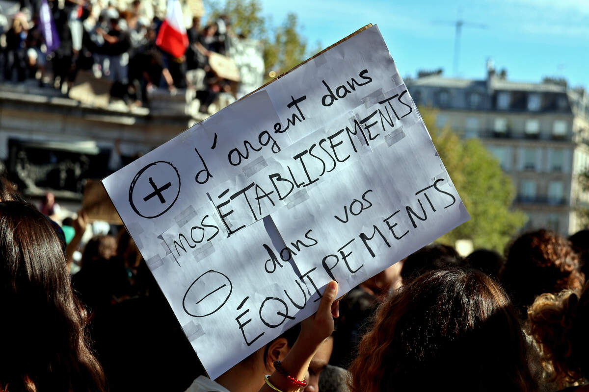 Manifestation lycéenne du 6 octobre 2026 à Paris