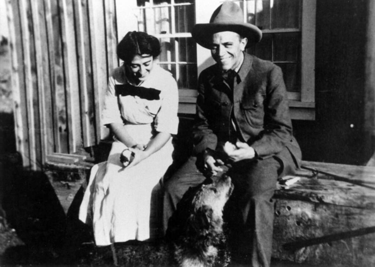 Estella et Aldo Leopold, les parents d’Estella Bergere Leopold (photo Pacific Southwest Forest Services, sans date)
