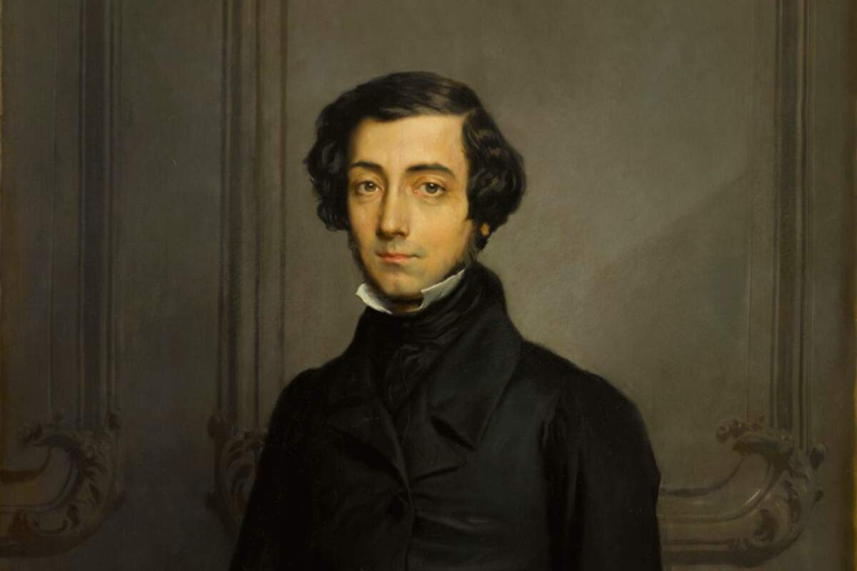 Portrait d’Alexis de Tocqueville par Théodore Chassériau en 1850