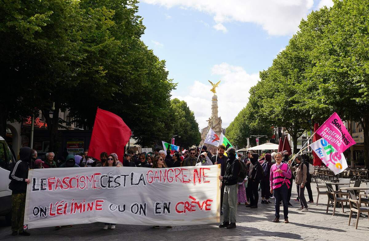 Manifestations contre le RN à Reims le 15 juin 2024. Par Gérald Garitan   Travail personnel, CC BY-SA 4.0, https://commons.wikimedia.org/w/index.php?curid=149405024