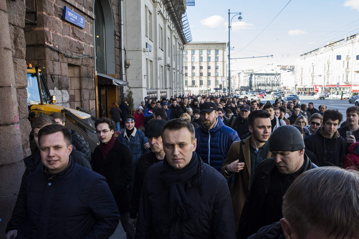 Alexeï Navalny à Moscou. Photo de Evgeny Feldman, via WikiCommons (CC BY-SA 4.0)
