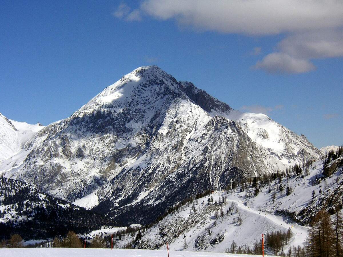 Le col de Montgenèvre (photo Rodolphe de Soras via Wikimedia, 2005)
