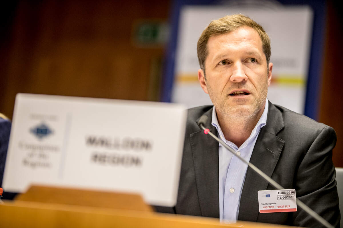 Paul Magnette, en juin 2016 à Bruxelles © Union européenne / Tim De Backer