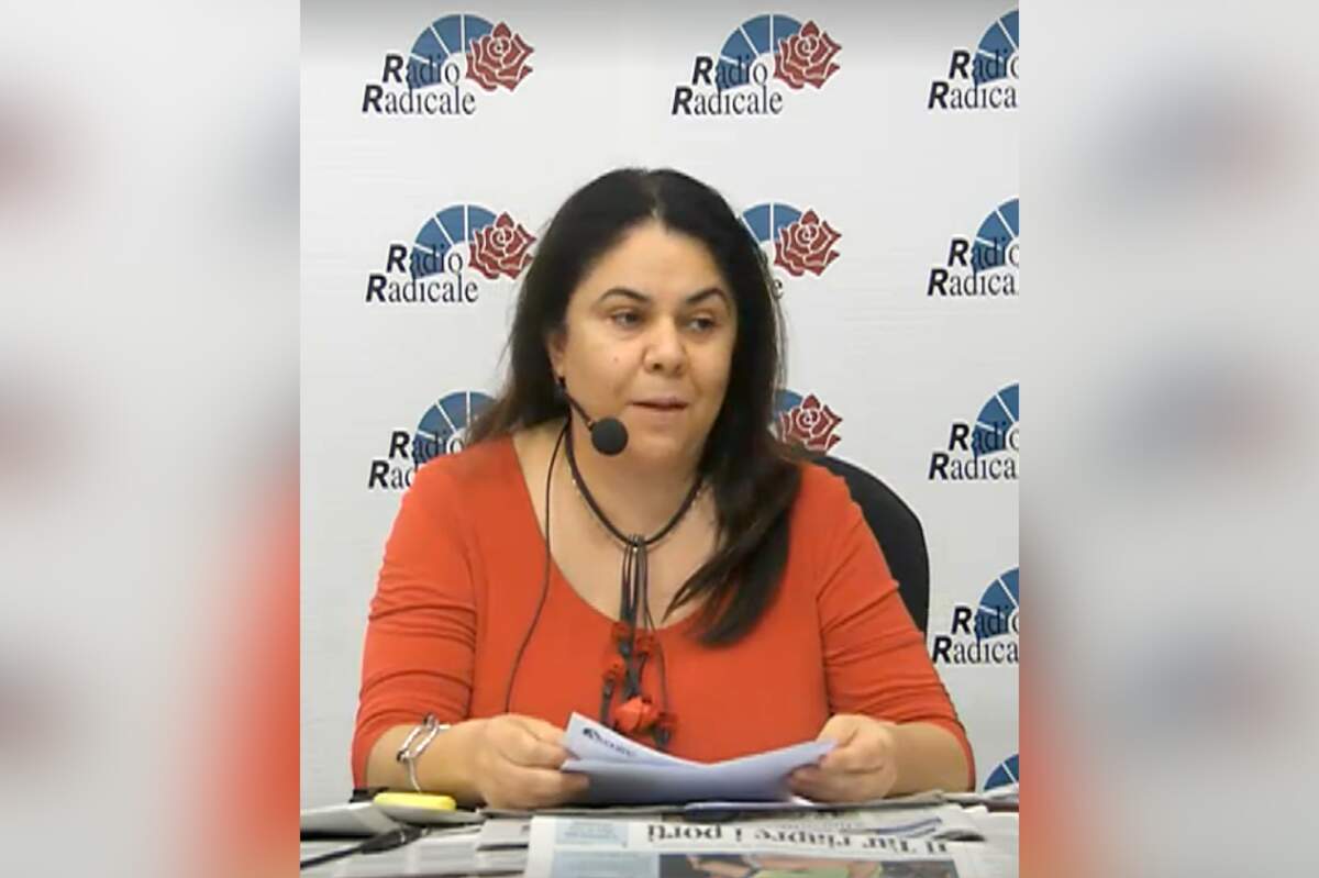 Wikimedia : Michela Murgia lors de l’épisode du 15/08/2019 de la revue de presse de Radio Radicale « Stampa e régime »