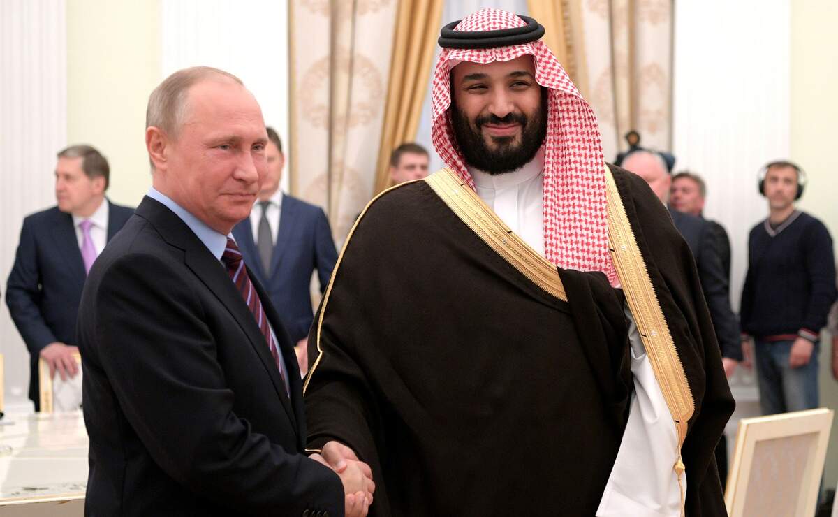 Mohammed Ben Salman et Vladimir Poutine en 2017 (photo Kremlin)